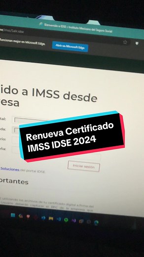 Renueva tu Certificado IMSS en 2024 Efectivamente