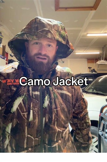 Camo hunting jacket with quiet, rugged design for all-day comfort in the field. #TikTokShop #HuntingGear #OutdoorDeals #MustHave #ViralFinds