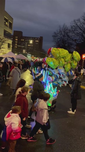 Festivities in downtown Scranton ahead of the WEJL Radio Tower lighting