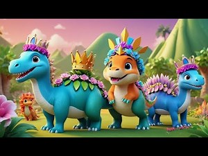 Dinosaurs Marching | Nursery Rhyme Song for Kids