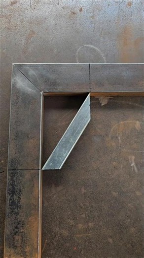 Technique for fabricating square-tube support brackets