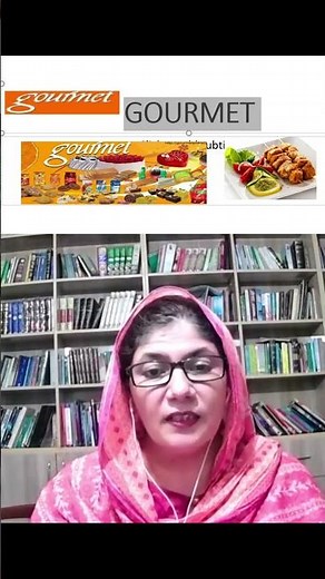 Meaning of Gourmet explained