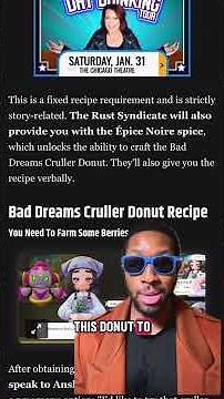 🚨HOW TO MAKE BAD DREAMS CRULLER DONUT IN POKEMON LEGEND Z-A🚨 #pokemon