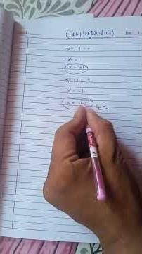 Complex number introduction.