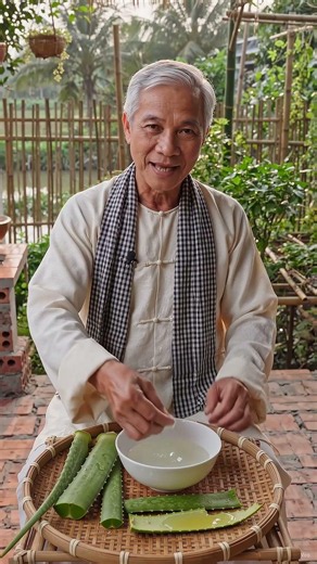 Nha đam: Bà nội dùng để da khô — cách làm đơn giản trong 5 phút