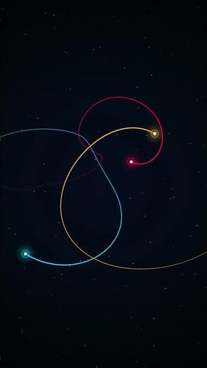 Three Body Problem: Stars Dancing Into Chaos