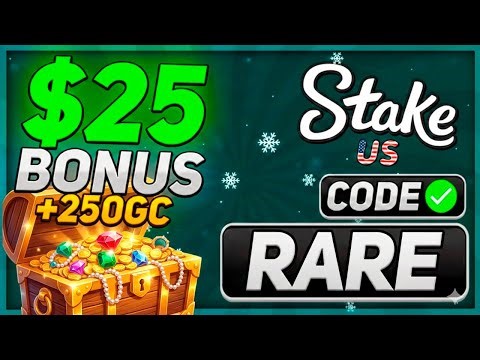 Stake US Promo Code "RARE" — Get $25 Stake Cash & 250K GC! (Best Stake US Promo Code 2026)