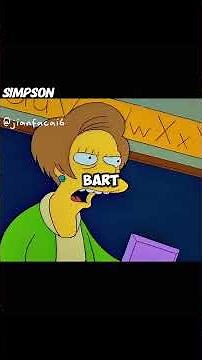 Edna's happiest pen pal romance #anime #animerecap #TheSimpsons