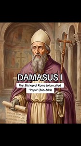 The title "pope" (from Greek pappas, meaning "father") was initially used broadly for bishops across the early Christian church. - Saint Peter is traditionally regarded by the Catholic Church as the first bishop of Rome and the inaugural leader of the papacy, based on biblical passages like Matthew 16:18-19, though he did not use the title "pope" himself neither did Jesus Christ give him that title. He was an apostle. - The first bishop of Rome to be contemporaneously referred to as "pope" was D