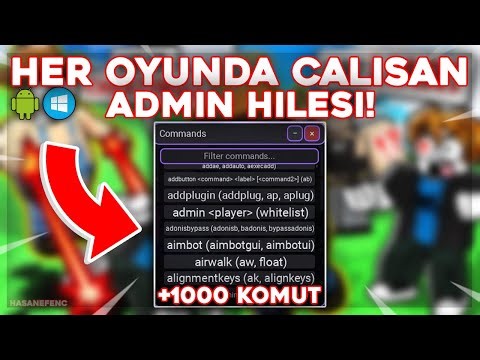 YENİ! ROBLOX HER OYUNDA ÇALIŞAN ADMIN SCRİPTİ 2025 | Uçma, Troll & Admin Yetkisi (Ban Yok)