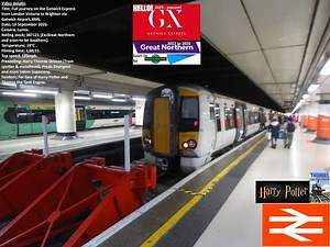 Full journey on the Gatwick Express class 387 from London Victoria to Brighton, 16.9.2025!