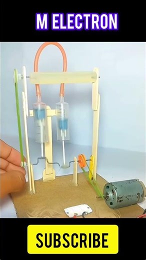 How to work piston in engine#diy project #science Project #Mayank electron