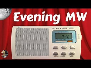 Sony Liv ICF-M410V Radio Evening MW