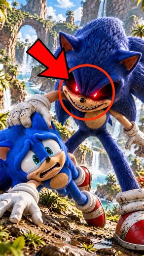 The dark secret of Sonic.exe 👹 #sonic #horror #scary