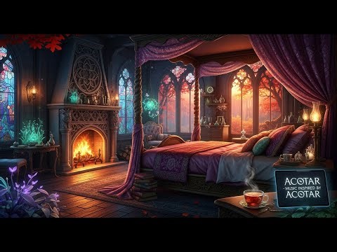 Relaxing in Spring Court : 12 Hours of ACOTAR Garden Music for Serenity & Deep Sleep 😴🌿🎶