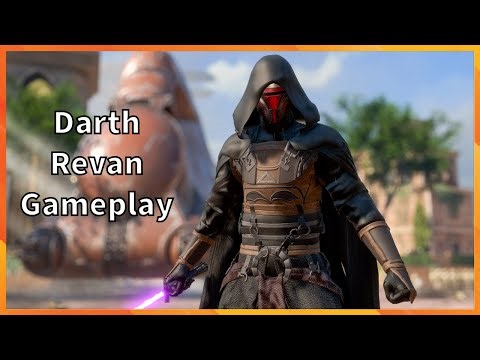 Darth Revan Gameplay Star Wars Battlefront 2