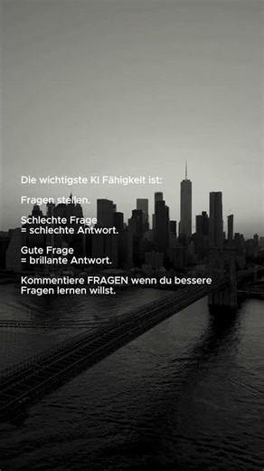 Die wichtigste Fähigkeit im KI-Zeitalter?