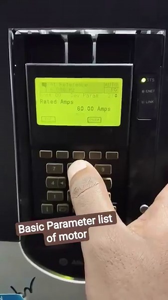 Checking basic parameters of Powerflex 753 drive.#drive#plc_programming