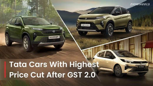 Top 5 Tata Cars With Highest Price Cut After 2025 GST Revision  - ZigWheels