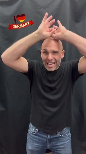ASL sign out of the day #Germany #SignWithJP #ASL #SignLanguage #countries