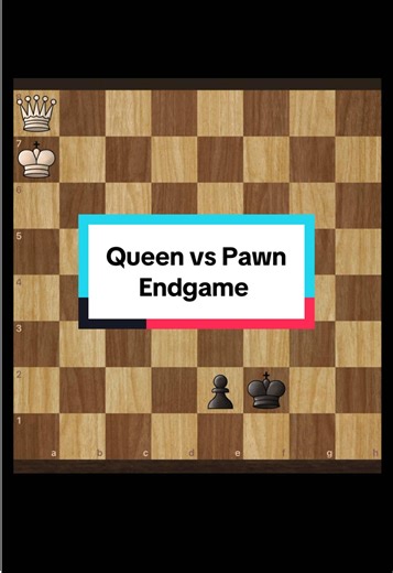 Teknik Permainan Akhir Catur, Menteri vs Pion Promosi!! #chess #chesstok #caturday #fyp #fypシ゚viral