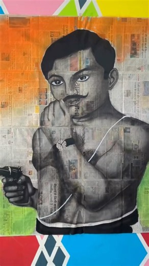 All Indian Legends Drawing in One Video ❤️🇮🇳 | Chandrashekhar Azad, Ravan & More #drawing #shorts