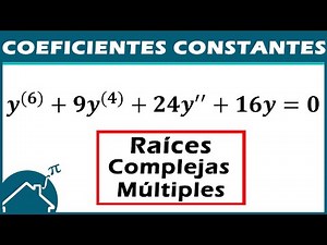 📌 Differential Equations Coefficients Constants Complex Roots Repeated