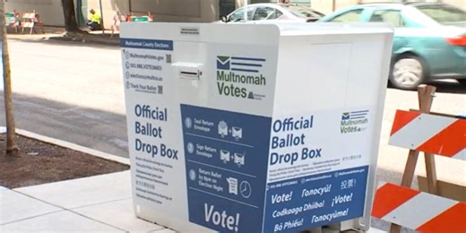 Justice Department sues Oregon, Maine over voter registration records