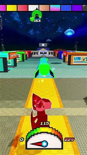 I stole alien brainrot and escape from guard in be a lucky block 😅 #roblox #shorts #robloxedit