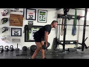 Split Stance DB RDL