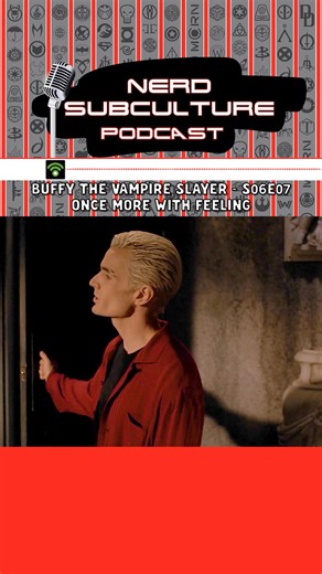 Forget truth serum, try a show tune. Once More With Feeling exposes everyone’s buried feelings through song, and it’s as messy as it sounds. Listen to our podcast episode and follow for more Buffy chaos! | Nerd Subculture Podcast