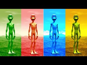 Alien Dance | Music Video | Fun colours |