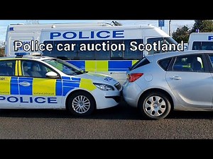 Scotland's CHEAPEST car auctions!! #policecar auctions