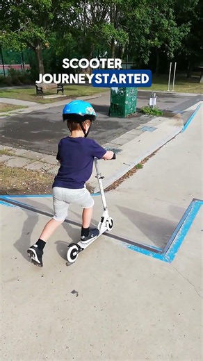 Found this video from years ago! #scooter #toddlerscooter