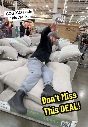 Comfortable 6 Piece Modular Sectional at Costco