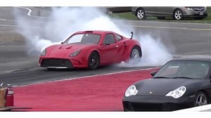 Tesla-Powered 818 Subaru Kit Car Does 1/4-Mile In 10.1 Seconds - Video