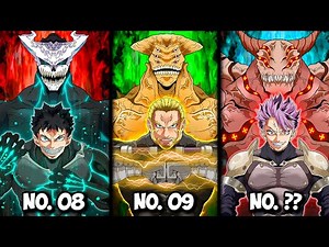 Every Strongest Kaiju in KAIJU NO. 8 RANKED 🔥