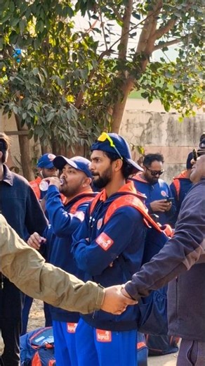 Ruturaj gaikwad and Prithvi shaw indian cricketer in jaipur for vijay hazare trophy #shorts