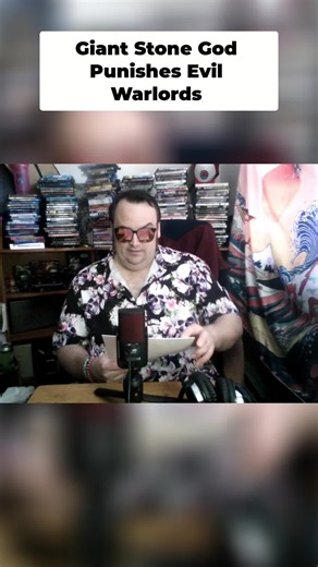 Samurai meets giant monster! The DaiMajin trilogy: A stone warrior awakens to battle evil. #DaiMajin #Samurai #MonsterMovie #JapaneseFilm #MovieRecommendation