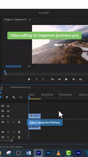 Beginner Premiere Pro Video Editing: Warp Stabilizer Tutorial