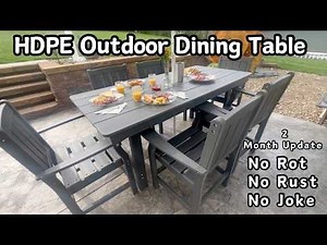 Don't Buy Outdoor Furniture Until You See This: Pamapic HDPE vs Others