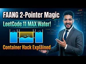 Leetcode 11. Container With Most Water | Java | Pattern 2 : Two Pointers