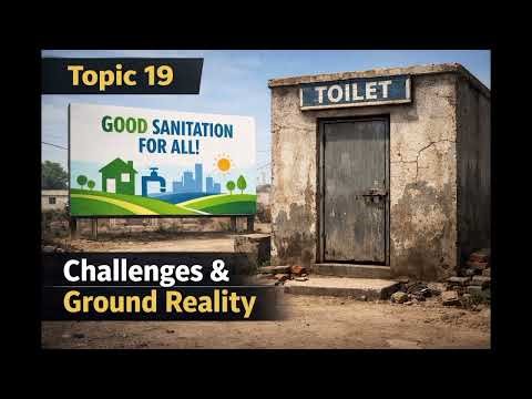Topic 19 | Criticism, Challenges & Ground Reality of Swachh Bharat Mission