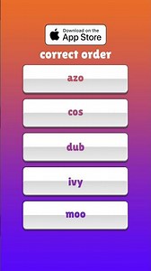 Alphabetic - Can You Beat The Clock? #wordgames