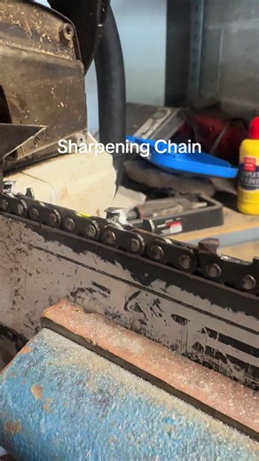 Sharpening Chains for Efficient Wood Cutting