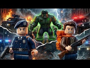Zombie Outbreak: The Rescue | LEGO Zombie Animation | Full Episode 4
