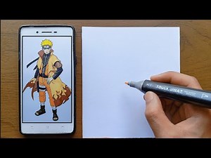 Draw Naruto Uzumaki Full Body | how to draw naruto uzumaki | step by step