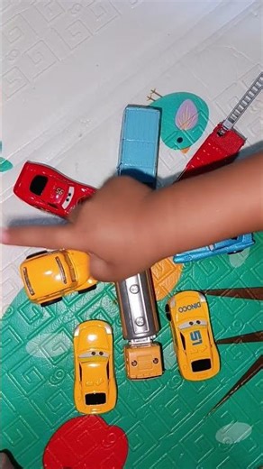 lightning McQueen Cruz Ramirez Jackson Storm Finn McMissile Cars Oil tank Truck Van car #shortsfeed