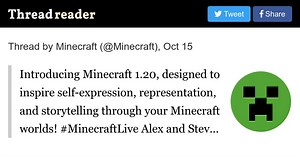 Thread by @Minecraft on Thread Reader App