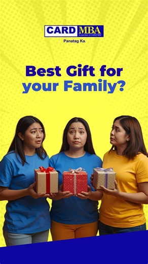 Ngayong Pasko, piliin ang regalong hindi nauubos at regalong makapagpoprotekta sa mga mahal n'yo. Sa CARD MBA, marami kayong pwedeng pagpipilian! Para sa mga interesadong kasapi, mag-message na sa CARD MBA Facebook page at alamin kung paano makapagreregalo ng microinsurance para sa mga mahal n'yo. #CARDMBA #PanatagKa #PamilyangNakaSeguroProtektado | CARD MBA